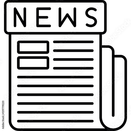 Newspaper Icon