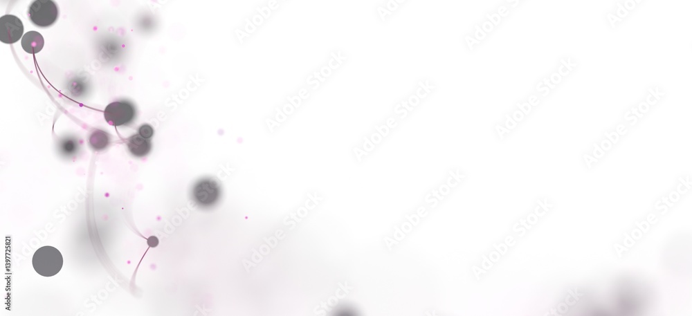 Fototapeta premium Modern abstract background with soft pink and gray particles. Perfect for presentations, websites, or designs.