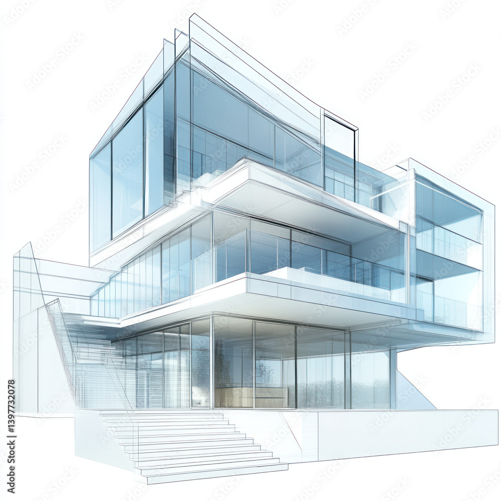 Obraz premium modern office building