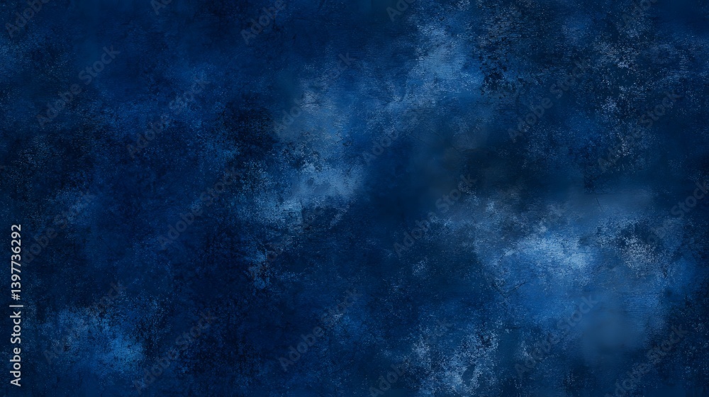 A deep indigo textured background with mottled effects. A deep indigo textured background with mottled effects.