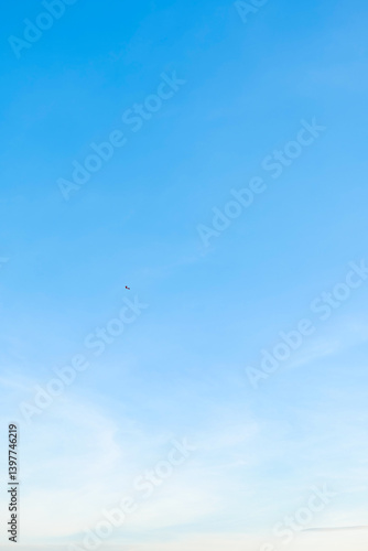 airplane flying in the sky