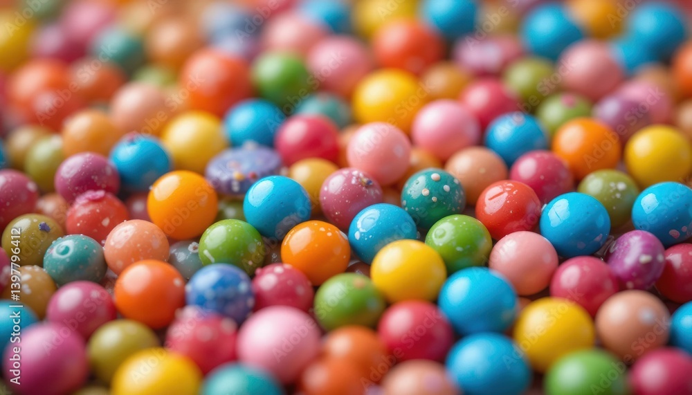 Full frame of colorful chocolate coated candy mix Full frame of colorful chocolate coated candy mix