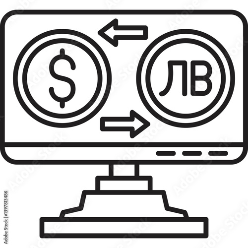 Uzbekistan Som Icon