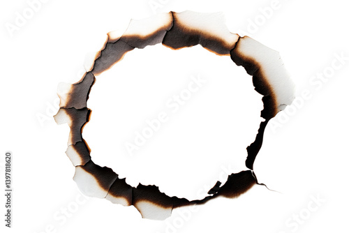 Burnt hole