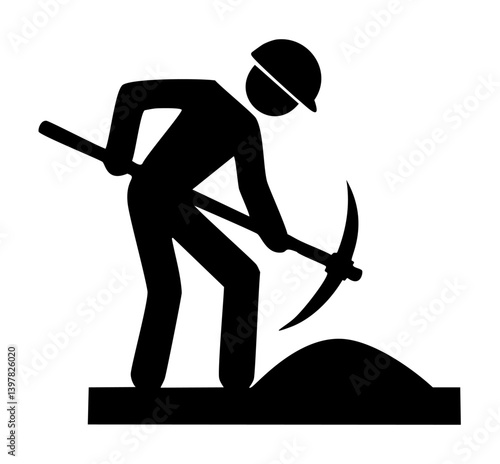 工事現場ピクトグラム