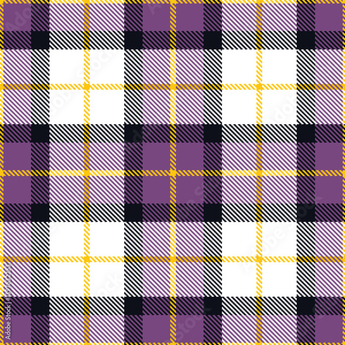 Warm sunflower Tartan patterns fabric texture. Elegant Autumn bruise Seamless Tartan