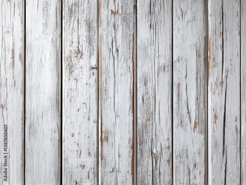 Obraz premium This captivating shot highlights weathered and time-worn wooden panels, displaying rustic textures, natural grain, and elegant simplicity