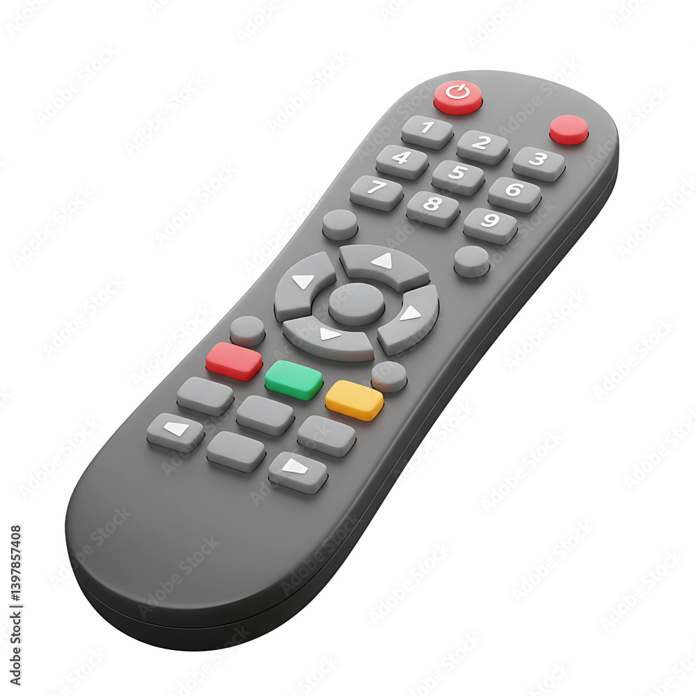 Television Remote Control Isolated on Transparent Background
Television Remote Control Isolated on Transparent Background
