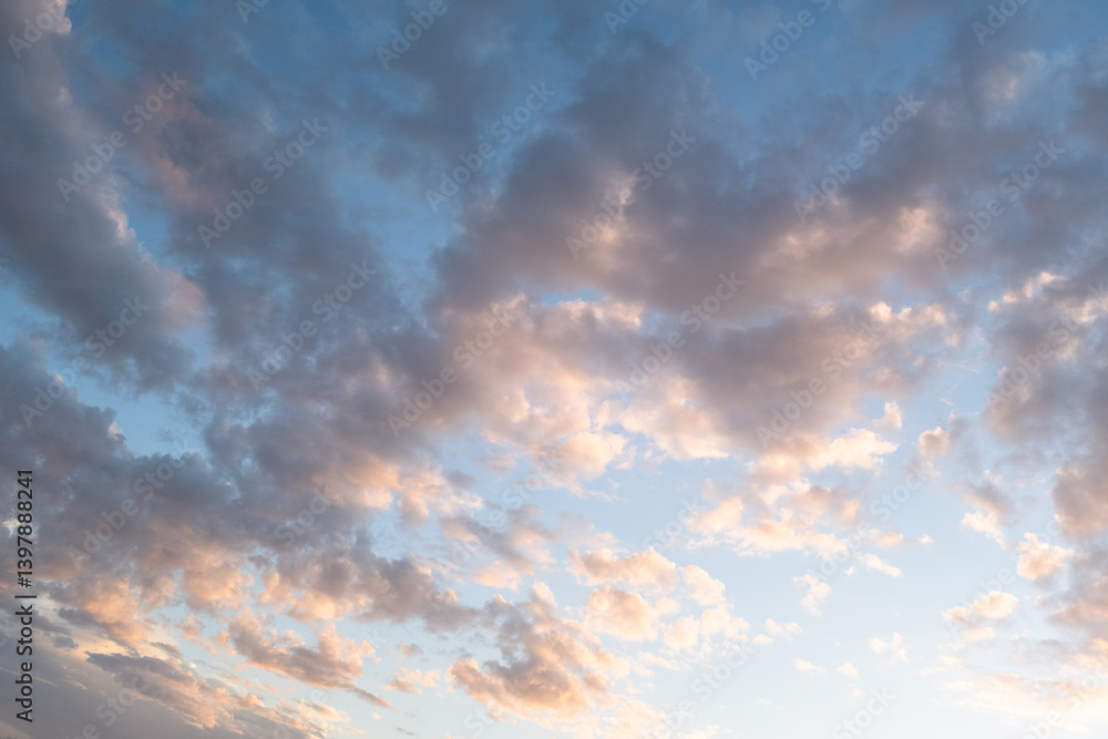 Golden Sunset Sky with Soft Clouds – Tranquil Evening Horizon, Dreamy Aesthetic, and Natural Beauty for Relaxing Atmospheres and Serene Visuals. High quality photography Golden Sunset Sky with Soft Clouds – Tranquil Evening Horizon, Dreamy Aesthetic, and Natural Beauty for Relaxing Atmospheres and Serene Visuals. High quality photography