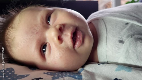The Child Is Smiling