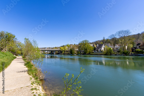 promenade sur les bords de Marne, chemin de halage - Val de Marne - Chennevières sur Marne