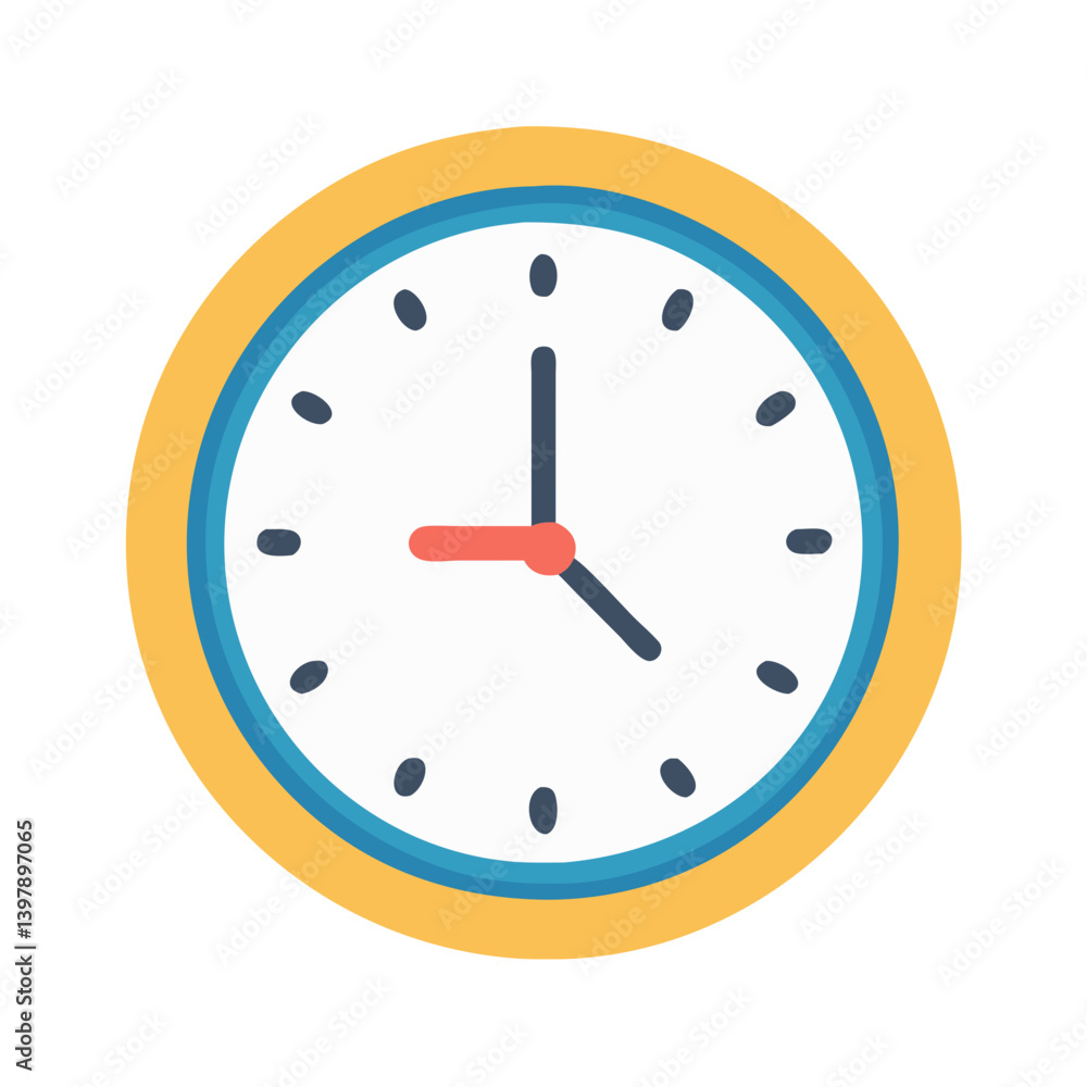 Creative Compact Wall Clock Design Icon Creative Compact Wall Clock Design Icon