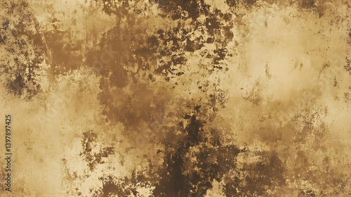An aged, textured surface with mottled, warm tones.