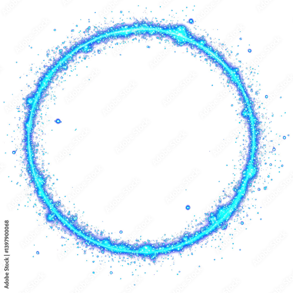 PNG Blue light circle effect flare blue. PNG Blue light circle effect flare blue.