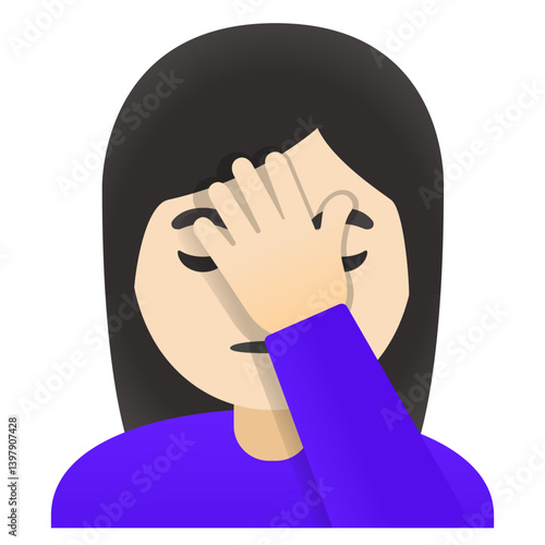Woman Facepalming