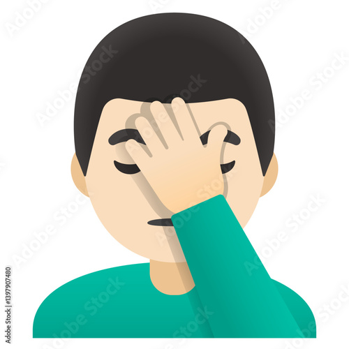 facepalm male 