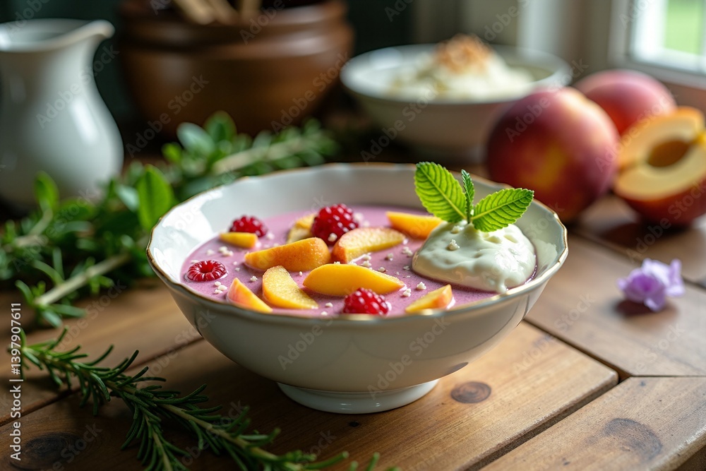 Kefir Dish Scene Kefir Dish Scene