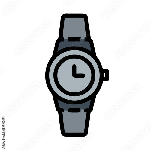  Stylish Minimal Titanium Watch Graphic