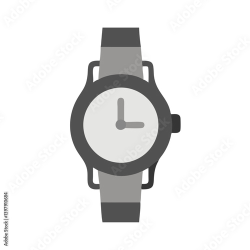  Minimal Titanium Watch Icon