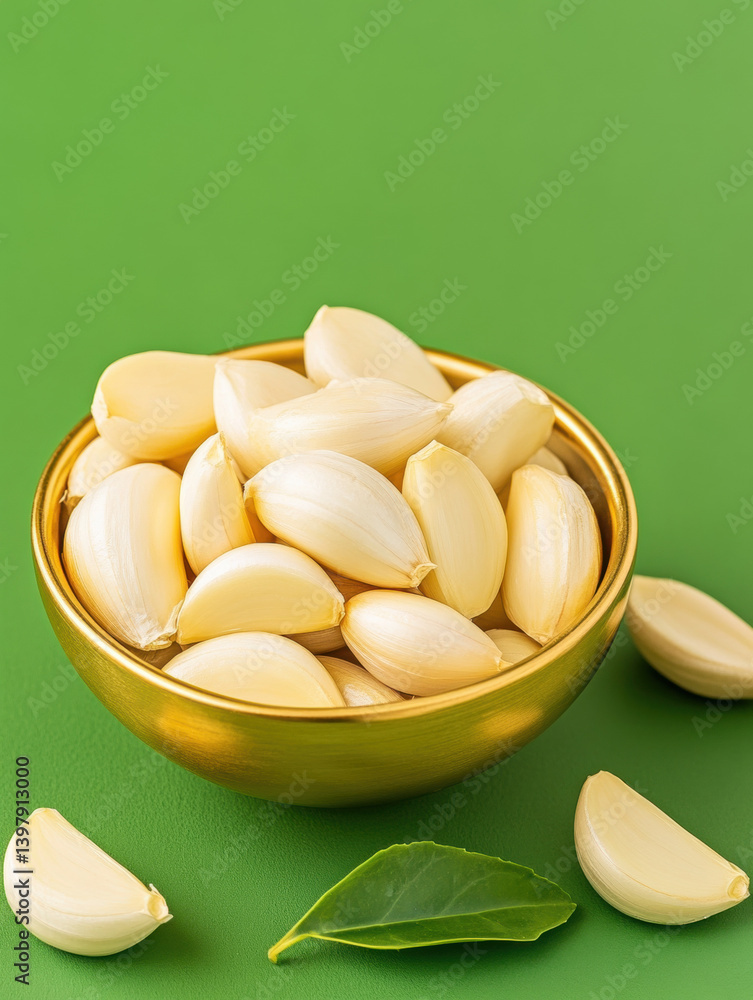 Allicin, A bowl of honey-fermented garlic cloves with a glowing effect, showcasing vibrant food aesthetics. Allicin, A bowl of honey-fermented garlic cloves with a glowing effect, showcasing vibrant food aesthetics.