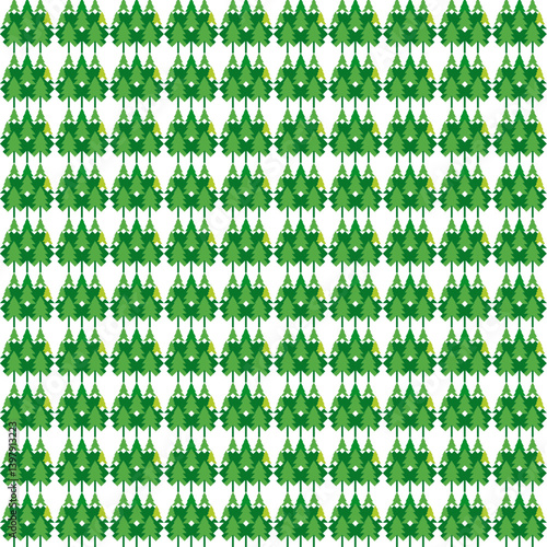 Forest Tessellations Patterns design
