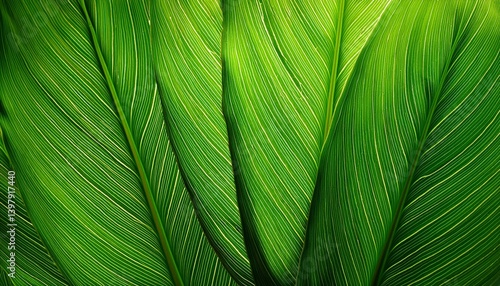 Green leave texture background