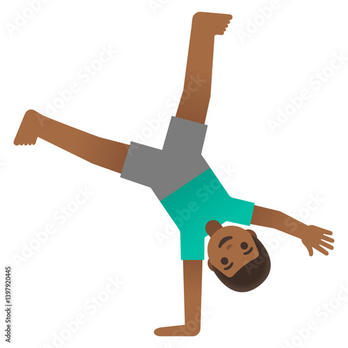 Cartwheel Emoji: Child
