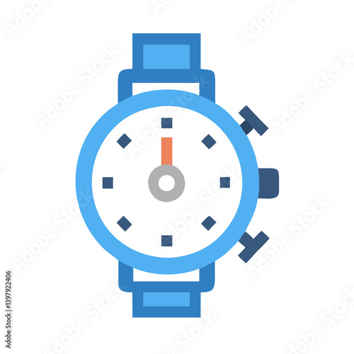  Sports Chronograph Watch Icon Design