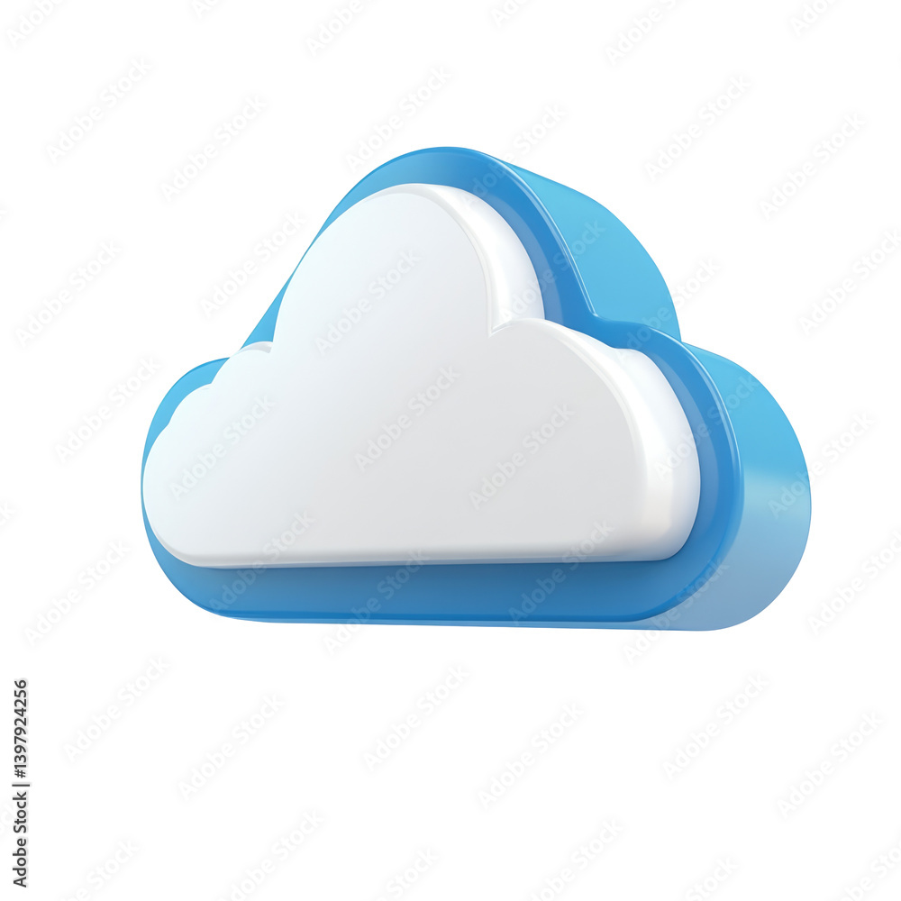 Cloud Upload Icon on transparent background Cloud Upload Icon on transparent background