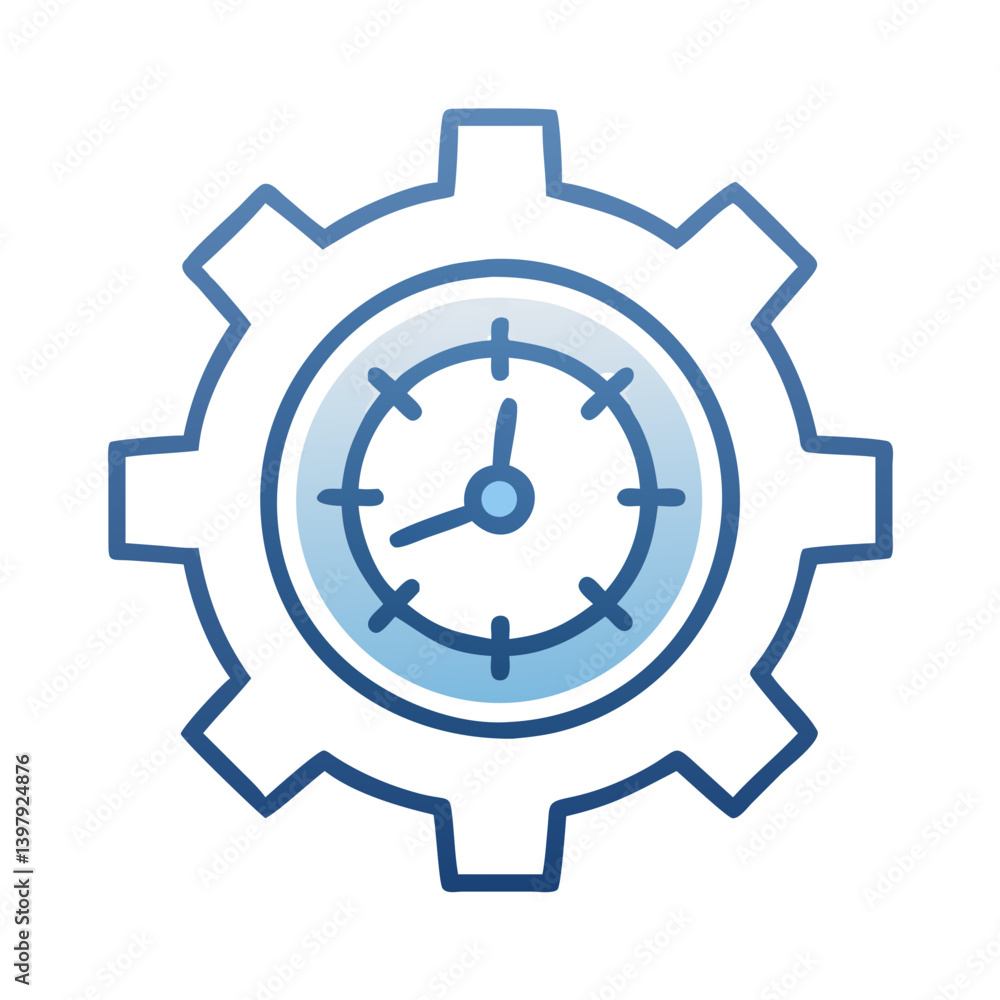 Unique Transparent Gear Clock Design Unique Transparent Gear Clock Design