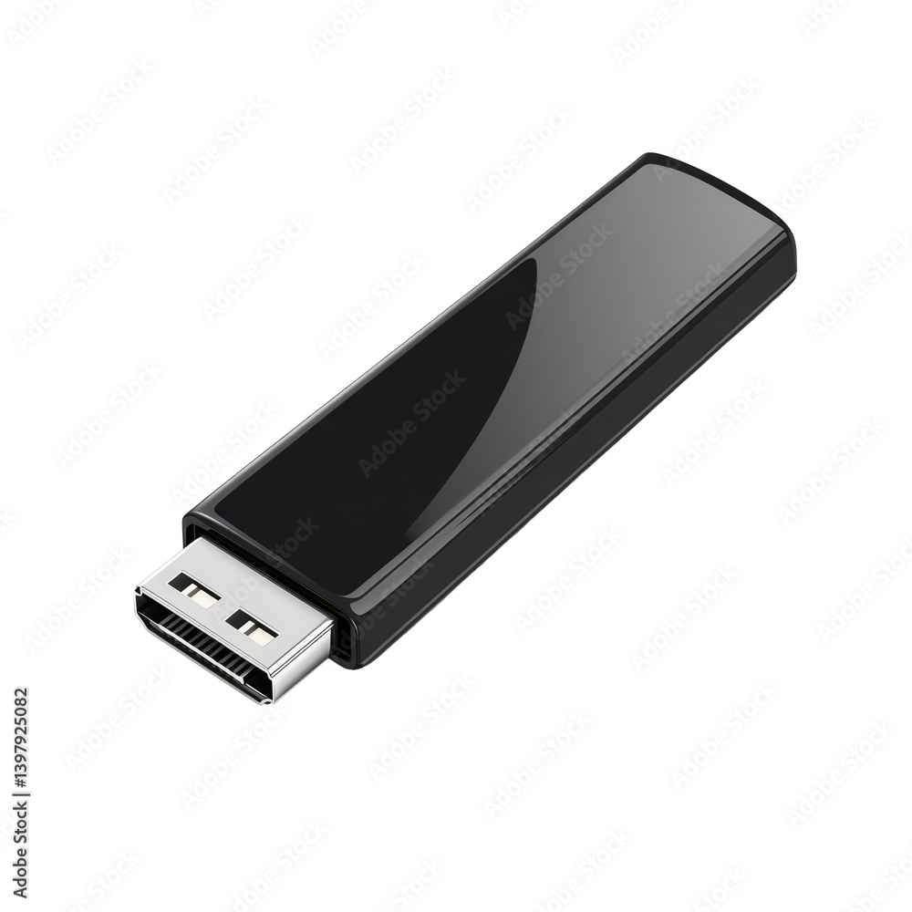 USB Flash Drive on transparent background USB Flash Drive on transparent background