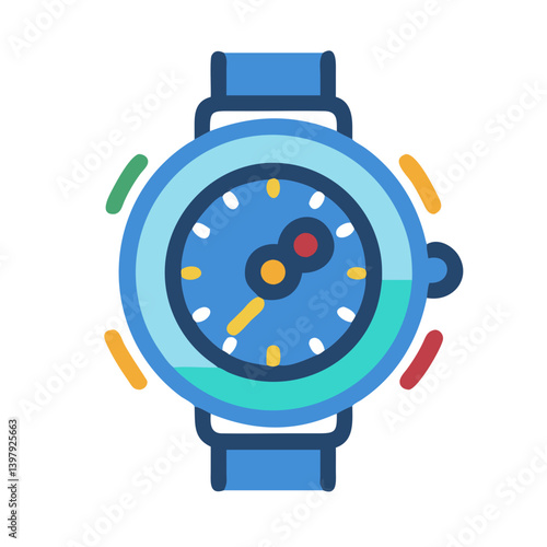  Chic Unique Display Chronograph Illustration