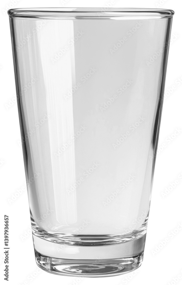 PNG Pint glass transparent empty kitchenware.
