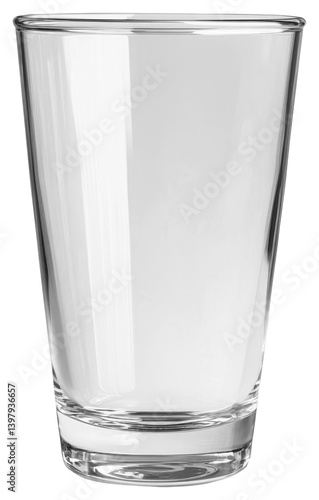 Obraz na płótnie PNG Pint glass transparent empty kitchenware. w salonie