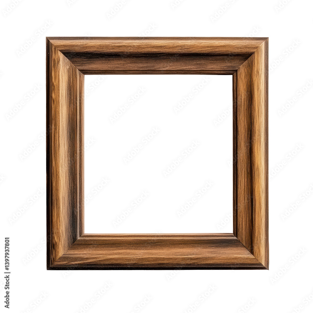 Rectangular Photo Frame isolated on white background Rectangular Photo Frame isolated on white background