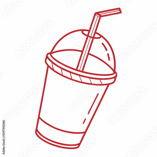 Minimal smoothie cup line icon – vector design perfect for prints and digital use.








 
