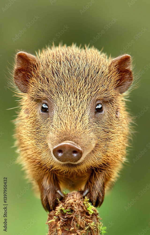 Fototapeta premium wild boar in the forest