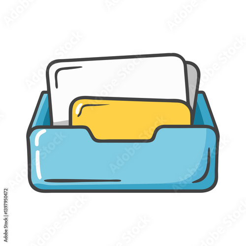 business card holder icon, business card holder vector illustration-simple illustration of business card holder, perfect for business card holder logos and icons