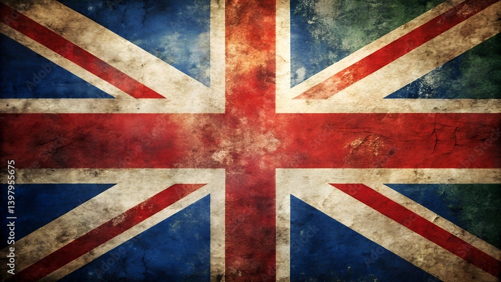Fototapeta premium Flag of Union Jack, uk england, united kingdom flag, UK flag Great Britain