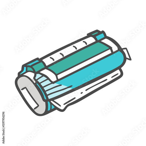 toner cartridge icon, toner cartridge vector illustration-simple illustration of toner cartridge, perfect for toner cartridge logos and icons