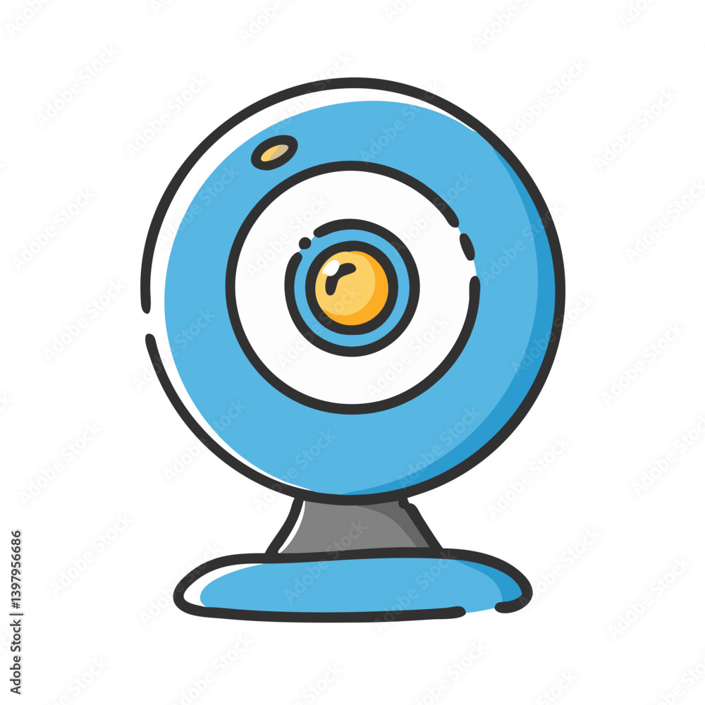 webcam icon, webcam vector illustration-simple illustration of webcam, perfect for webcam logos and icons webcam icon, webcam vector illustration-simple illustration of webcam, perfect for webcam logos and icons
