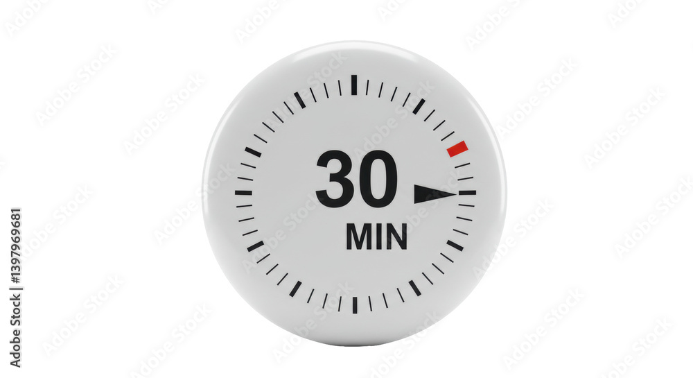 Isolated 30 Minutes Timer Isolated 30 Minutes Timer