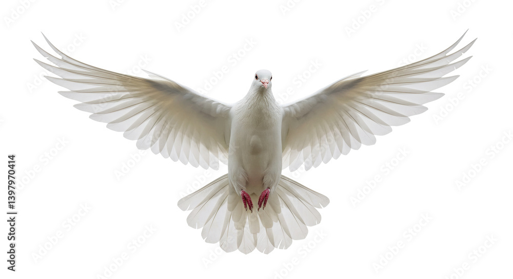 Fototapeta premium Isolated Dove