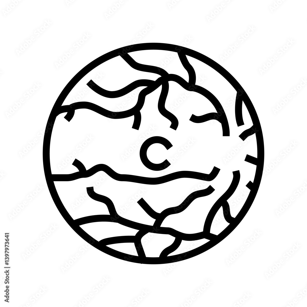 retina examination optometry vision line icon vector illustration retina examination optometry vision line icon vector illustration