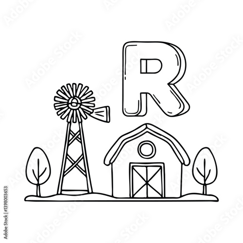 An Illustration of letter R stand for Ranch