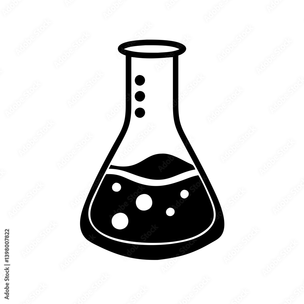 beaker icon, beaker silhouette vector illustration-simple silhouette illustration of beaker, perfect for beaker logos and icons beaker icon, beaker silhouette vector illustration-simple silhouette illustration of beaker, perfect for beaker logos and icons