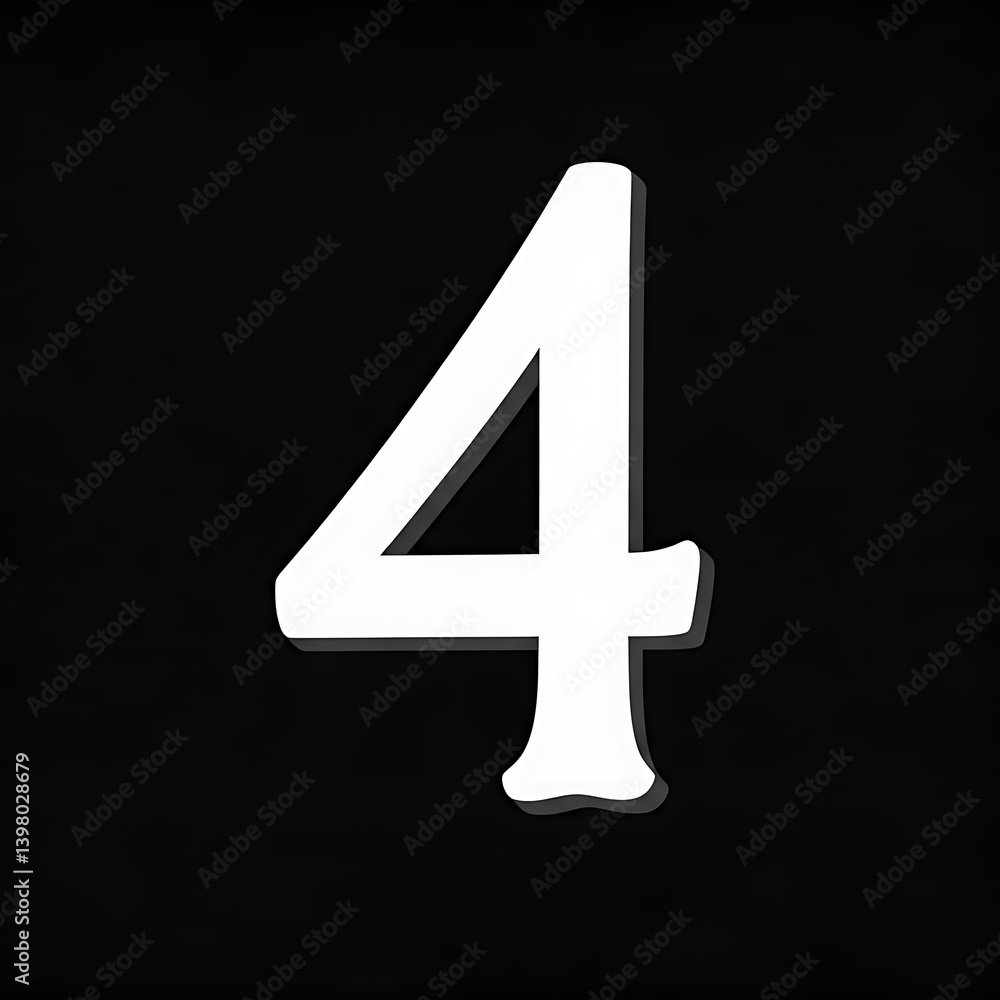 Beautiful_Number_4_icon_in_Stylish_Way Beautiful_Number_4_icon_in_Stylish_Way
