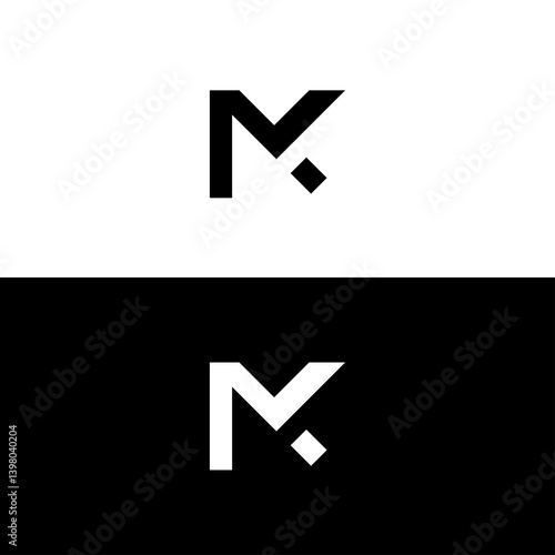 Letter M vector logo template illustration design