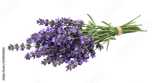 Isolated Bunch of Lavender