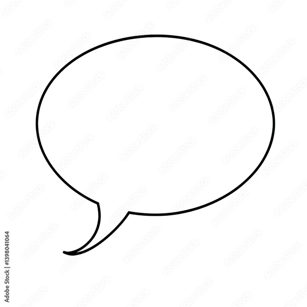 simple black outline of speech bubble on transparent background, perfect for adding text or creating comic style designs. minimalist design allows for versatile use in various creative projects simple black outline of speech bubble on transparent background, perfect for adding text or creating comic style designs. minimalist design allows for versatile use in various creative projects